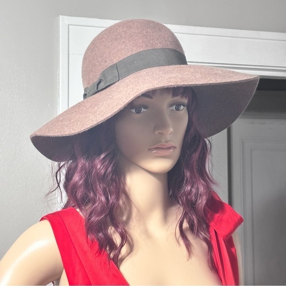 Ralph Lauren 100% wool floppy hat in brown - Picture 4 of 10